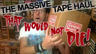 The MASSIVE TAPE HAUL That Would Not DIE! Cassette Tape Scores! Punk!