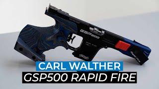 GSP500 RAPID FIRE - HÖCHSTLEISTUNG FÜR DIE KÖNIGSDISZIPLIN von CARL WALTHER