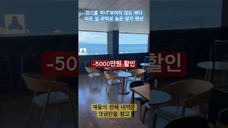 전기줄 하나 보이지 않는 완벽한 바닷가 뷰 바닷가 바로 앞 주택 매매 바다 앞 건물 바닷가 집 매물 바닷가 집 매매