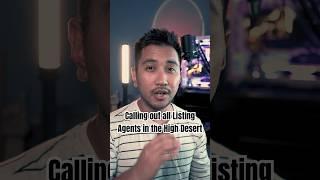 Calling out all local Realtors in the High Desert