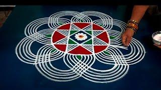 Dhanurmasam muggulu  Traditional festival rangoli designs