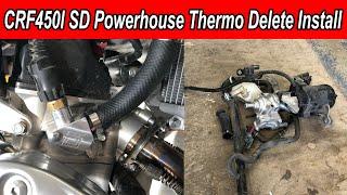 San Diego Powerhouse CRF450l Thermostat Delete How To Install