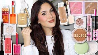 TESTING NEW DRUGSTORE MAKEUP | watch BEFORE you BUY!