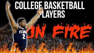 College Basketball Players On Fire