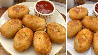 Bread Roll Recipe | Potato Stuffed Bread Roll | Indian Snack Recipe | Evening Snacks