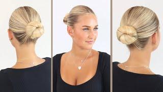 How To Do The Sofia Richie Slick Back Bun!