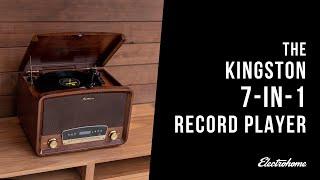 Electrohome Kingston 7 in 1 Vinyl Record Player