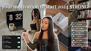 HOW TO START 2024 SUCCESSFULLY: 2024 goal setting, healthy habits, reinvent yourself, & mindset!