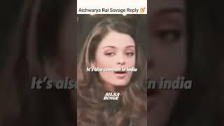 Aishwarya Rai Clever Reply To David Letterman #shorts #aishwaryarai #women #trending #davidletterman