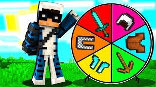 LA RUOTA DELLA FORTUNA DECIDE COSA POSSO USARE - MINECRAFT ITA