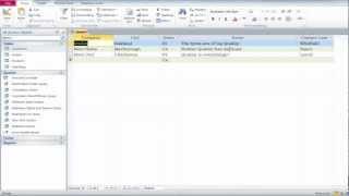 How to create a wildcard query in Microsoft Access