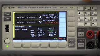 Keysight B2900A SMU Quick Pulsed Measurement on Easy-to-Use GUI