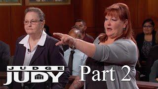 Judge Judy Gets Tough on Defendant | Part 2