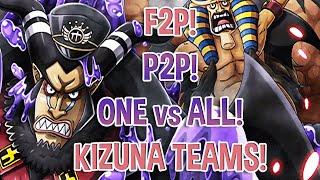 [OPTC] KIZUNA MAGELLAN & HANYABAL!トレクル F2P, BIG DAMAGE, & 1 Team vs ALL!