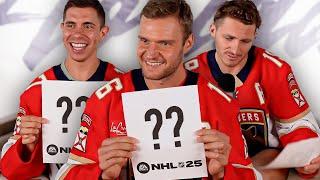 Panthers React to EA NHL 25 Ratings 