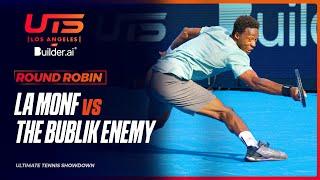 La Monf Gael Monfils vs The Bublik Enemy Alexander Bublik | UTS Los Angeles by Builder.ai Highlights