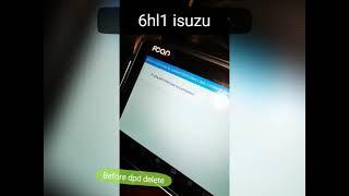 isuzu 6hl1 ecu remap permanent delete DPF DPD