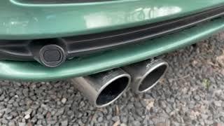 Great sound from BMW E46 323I with Schmiedmann rear silencer!