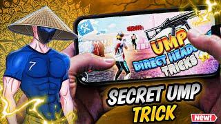 Use These [ Panel ] Ump Joystick + No Recoil Headshot Tricks ️ | Ump Headshot Trick In Free Fire