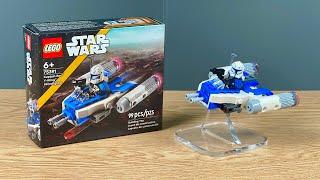 LEGO Star Wars 75391: Captain Rex Y-wing Microfighter Review! (June 2024)