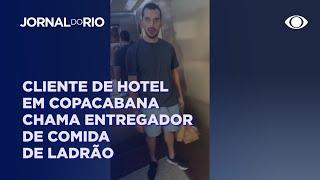 Entregador é agredido por cliente em Hotel de Copacabana