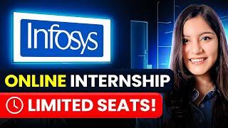 Online Internship with Certificate by Infosys  But, Hurry!!