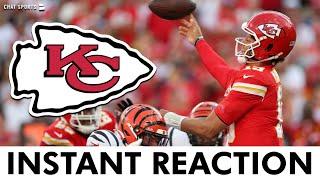 INSTANT REACTION! Chiefs vs. Bengals NFL Week 2: Patrick Mahomes Highlights From Comeback Win