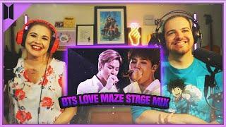 PRODUCERS REACT [ARCHIVE] - BTS Love Maze Stage Mix Reaction