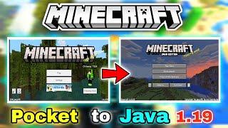 Minecraft JAVA Edition in Mobile || minecraft Java Edition Addon 1.19 (Hindi)