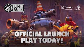 Spider Tanks Launch | Official Trailer