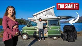 Can we fit in this TINY Japanese Campervan?