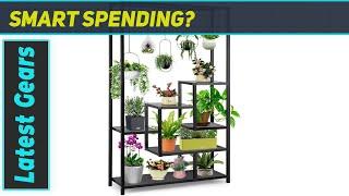 5 Tier Metal Plant Stand | Stunning & Functional!