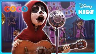  Miguel Competes in Music Competition! | Coco | Disney Kids