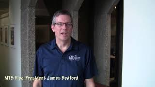 James Bedford, Vice-President of The Manitoba Teachers' Society