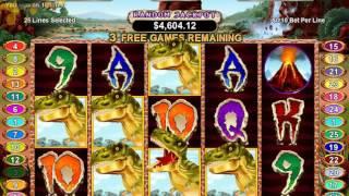 T-Rex Slot RTG - BIG Win Free Games!