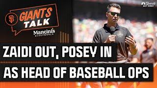 Emergency podcast: Zaidi out, Posey in as Giants' president of baseball ops | Giants Talk | NBCS BA