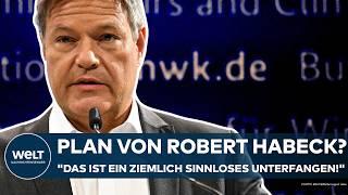 DEUTSCHLAND: Ampel-Aus! Robert Habeck? "Das ist ein ziemlich sinnloses Unterfangen!"