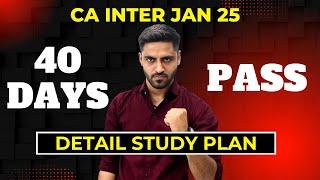 PASS CA INTER in 40 DAYS