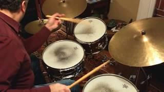 George Fludas - solo on Gretsch 60's round badge kit