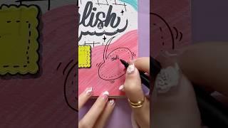 Beautiful Front Page Idea |  English ️ #shorts #frontpage #nhuandao