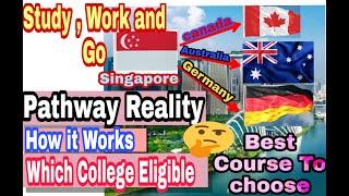 Pathway from singapore to australia / germany / canada / UK Reality , how it works, Pathway Reality.