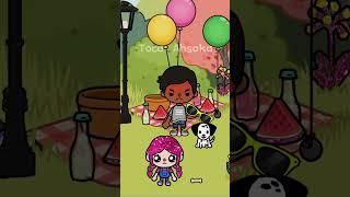 Twin sisters with different magic hair | Toca Sad Story | Toca Life World | Toca Boca