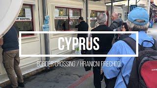 Kypr - přechod hranic / Cyprus - Border crossing