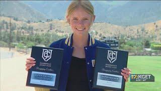 Kern Valley High athlete breaks records: Aspen Hacker