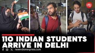 110 Indian students safely arrive in Delhi from Iran amidst ongoing war in Middle East