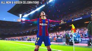 PES 2021 - All New & Hidden Celebrations | HD