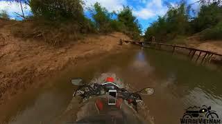 Vietnam - Laos - Vietnam on  Ho Chi Minh Trail offroad  motorcycle tour -  Part 1