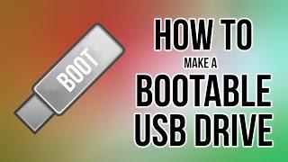 Cara membuat Drive USB yang dapat di-boot