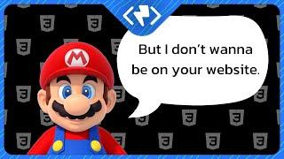 Websites Need More Mario UI