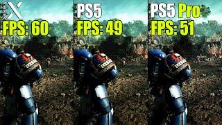 Xbox Series X vs. PS5 vs. PS5 Pro | Space Marine 2 Technical Comparison